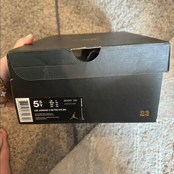 Jordan 3 retro true blue - Picture 5 of 10